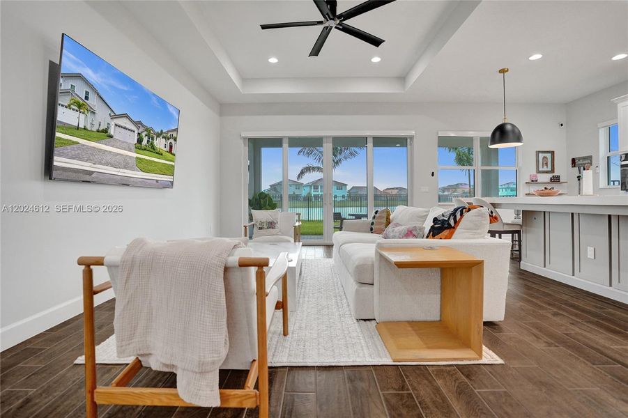 Furnished interior view inside a new home in , Westlake (Image 66).