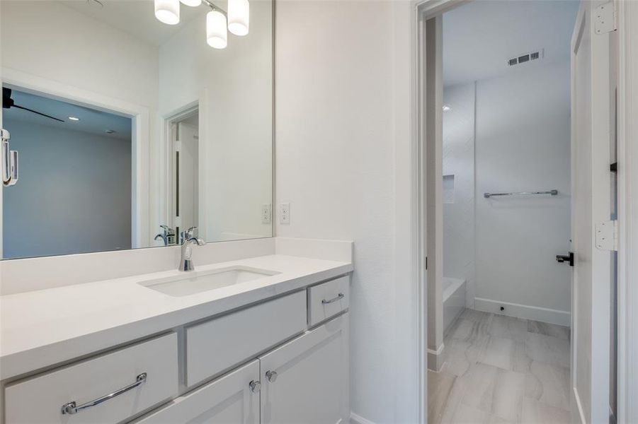 Furnished interior view inside a new home in , University Park (Image 5). Furnished interior view inside a new home in , University Park (Image 5).