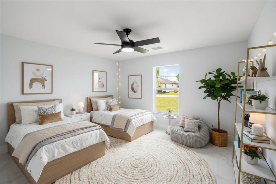 Furnished interior view inside a new home in , Port St. Lucie (Image 22). Furnished interior view inside a new home in , Port St. Lucie (Image 22).