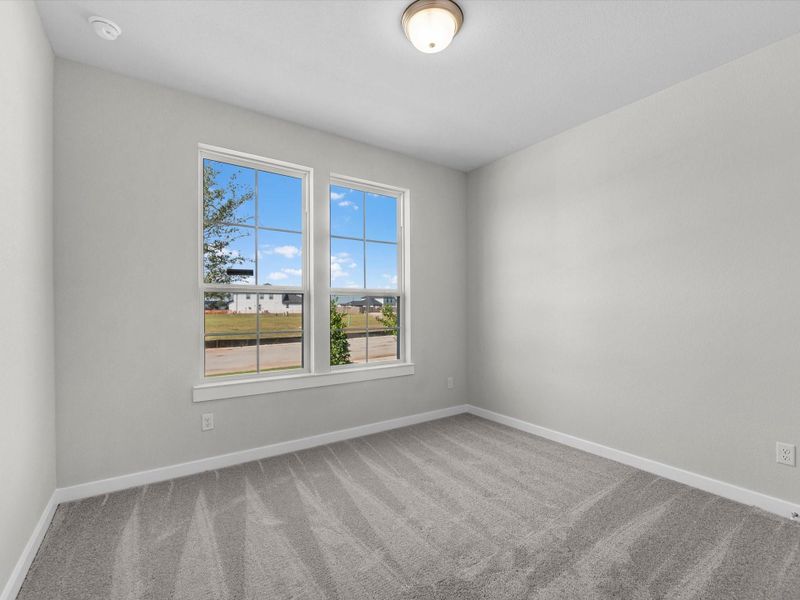 Spacious, unfurnished interior of a new home in Mason Woods, Cypress (Image 14).