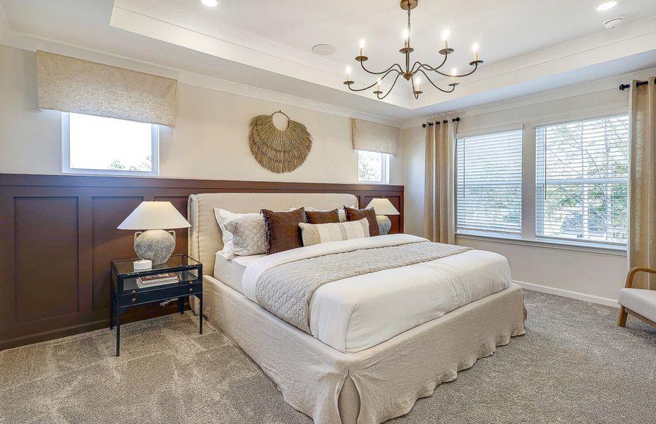 Representative furnished interior of a home built from the Cooper by Pulte Homes in Parkside Towns, Charlotte (Image 7).