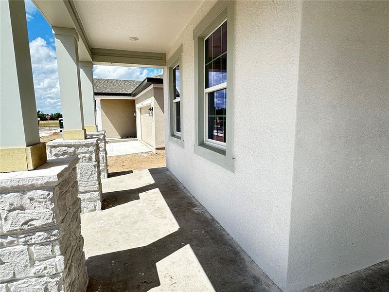 Exterior details and patio area of a home in Berry Bay, Wimauma (Image 2). Exterior details and patio area of a home in Berry Bay, Wimauma (Image 2).