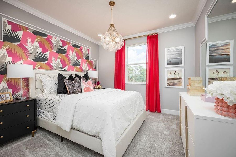 Furnished interior view inside a new home in Center Lake on the Park, St. Cloud (Image 17). Furnished interior view inside a new home in Center Lake on the Park, St. Cloud (Image 17).