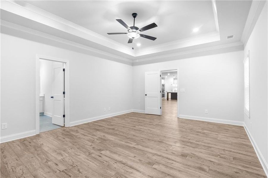 Spacious, unfurnished interior of a new home in Belle Woode Estates, Monroe (Image 21).