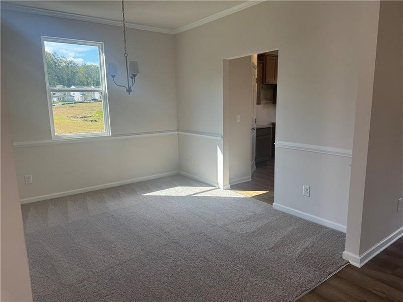 Spacious, unfurnished interior of a new home in The Reserve at Willow Oaks, Canton (Image 12).