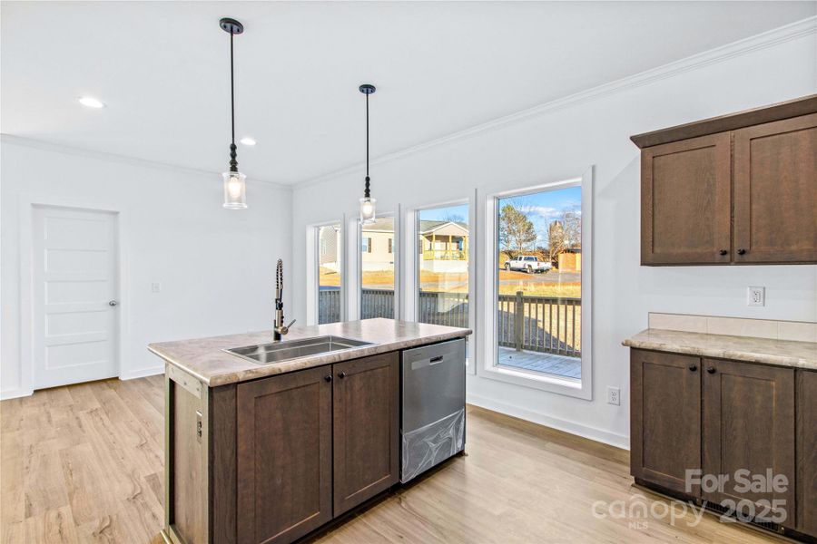Furnished interior view inside a new home in , Statesville (Image 9).
