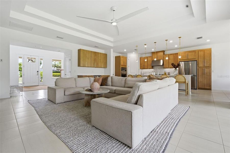 Furnished interior view inside a new home in , Bradenton (Image 35).