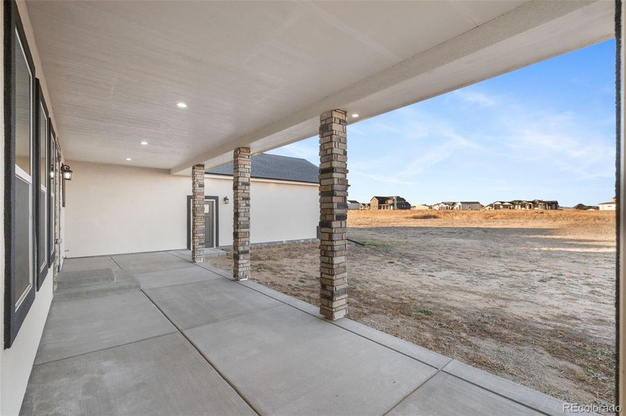 Exterior details and patio area of a home in , Brighton (Image 3).