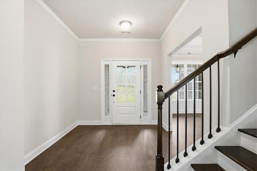 Spacious, unfurnished interior of a new home in Bradley Gin, Monroe (Image 55).