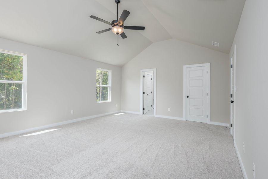 Representative unfurnished interior of a home built from the Hickory w/ Bonus Rm by Nason Homes in Woodland Farms, Dickson (Image 29). Representative unfurnished interior of a home built from the Hickory w/ Bonus Rm by Nason Homes in Woodland Farms, Dickson (Image 29).