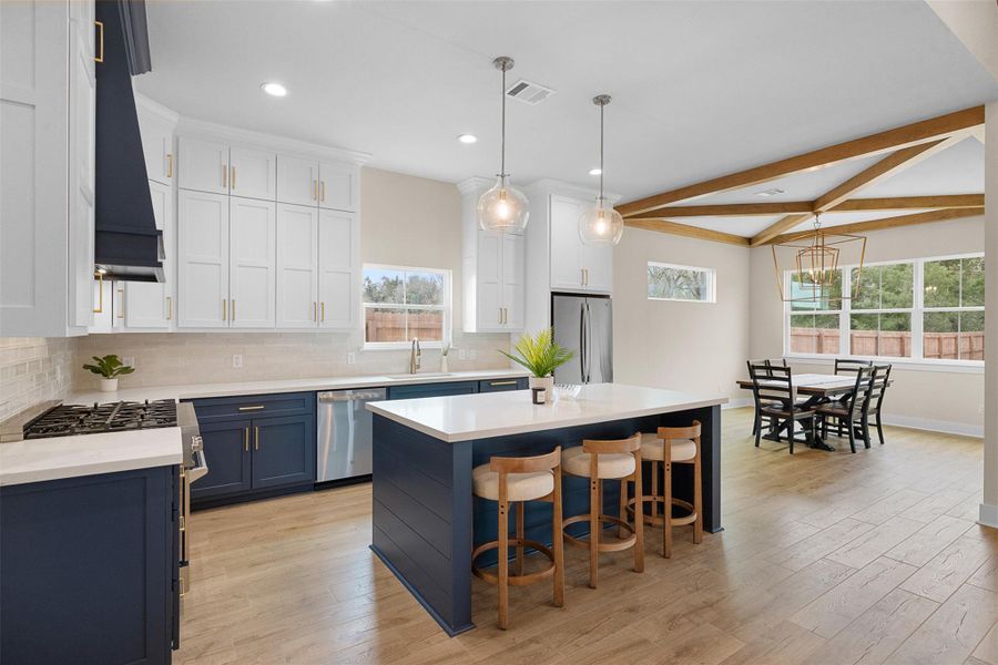 Furnished interior view inside a new home in , Somerville (Image 9).