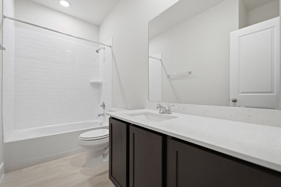 Furnished interior view inside a new home in Bluestem, Brookshire (Image 5).