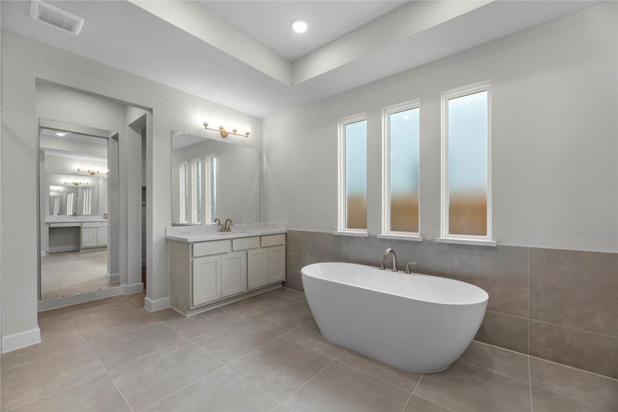 Furnished interior view inside a new home in The Grand Prairie, Hockley (Image 8).