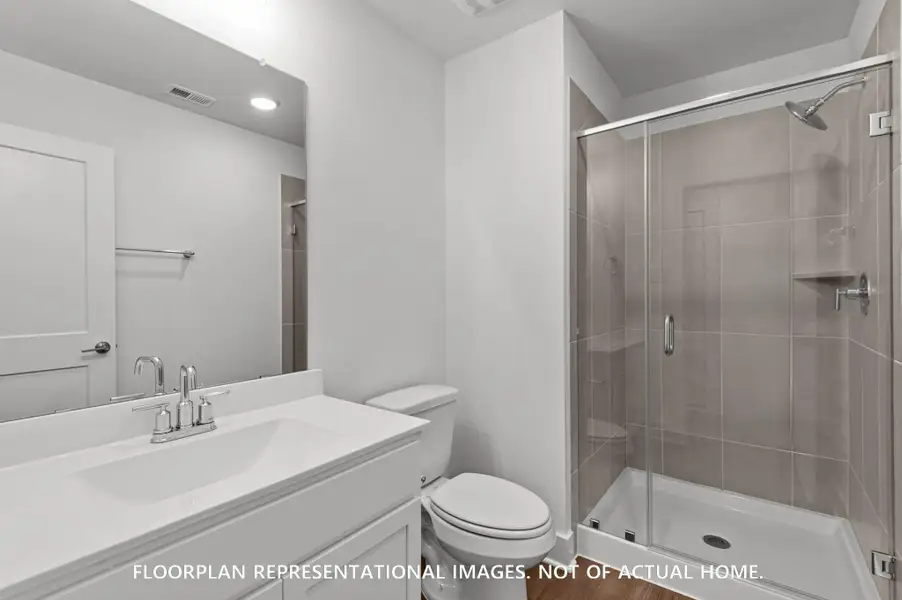 Furnished interior view inside a new home in Lone Star Landing, Montgomery (Image 7). Furnished interior view inside a new home in Lone Star Landing, Montgomery (Image 7).