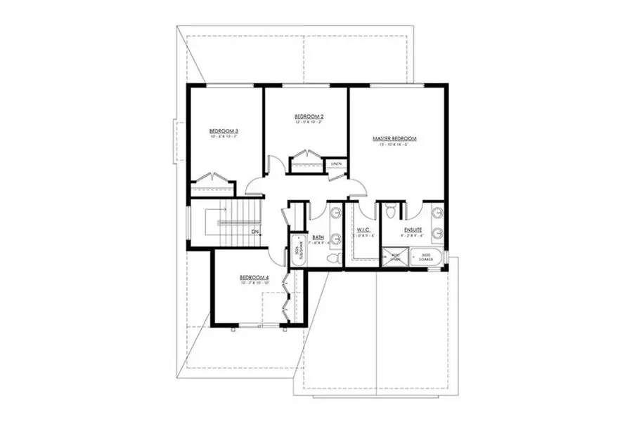 2D floor plan layout of this home in , Ellenwood, GA (Image 5).