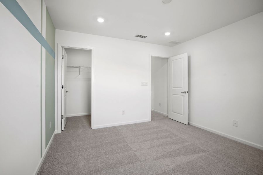 Representative unfurnished interior of a home built from the Marshall by Pulte Homes in Michaux Gardens, Belmont (Image 25). Representative unfurnished interior of a home built from the Marshall by Pulte Homes in Michaux Gardens, Belmont (Image 25).
