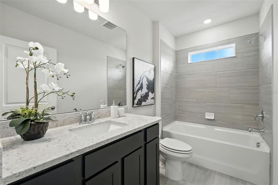 Furnished interior view inside a new home in Amelia Groves, St. Cloud (Image 15).