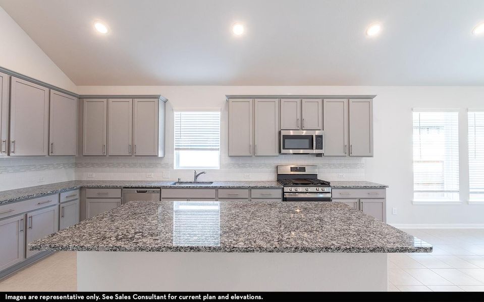 Furnished interior view inside a new home in Wildrye, Waller (Image 3).