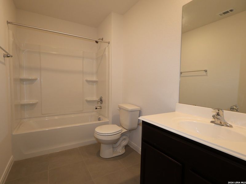 Furnished interior view inside a new home in Hickory Ridge, Elmendorf (Image 16). Furnished interior view inside a new home in Hickory Ridge, Elmendorf (Image 16).