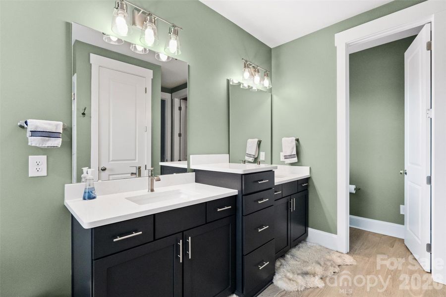 Furnished interior view inside a new home in Riverwalk, Rock Hill (Image 37).