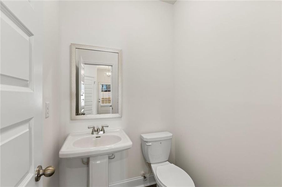 Furnished interior view inside a new home in Mulberry Summit, Flowery Branch (Image 11).