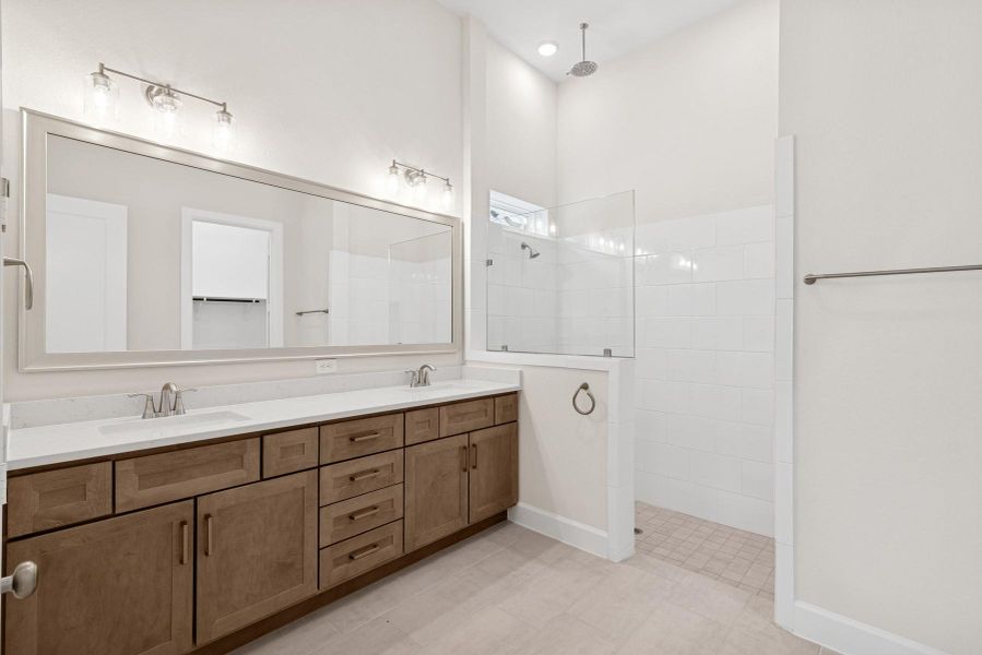 Furnished interior view inside a new home in ARTAVIA 45' Homesites, Conroe (Image 3).