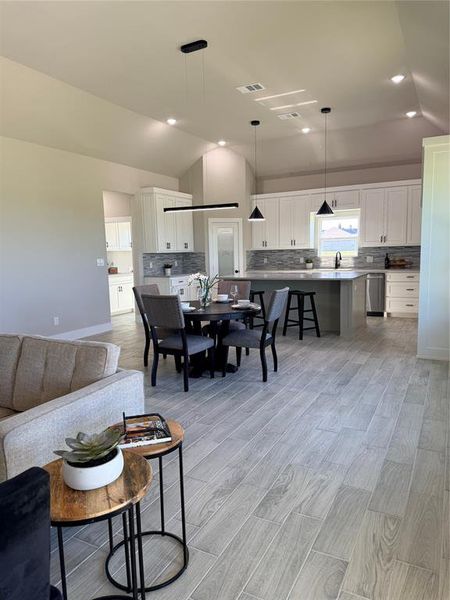 Furnished interior view inside a new home in , Celeste (Image 15). Furnished interior view inside a new home in , Celeste (Image 15).