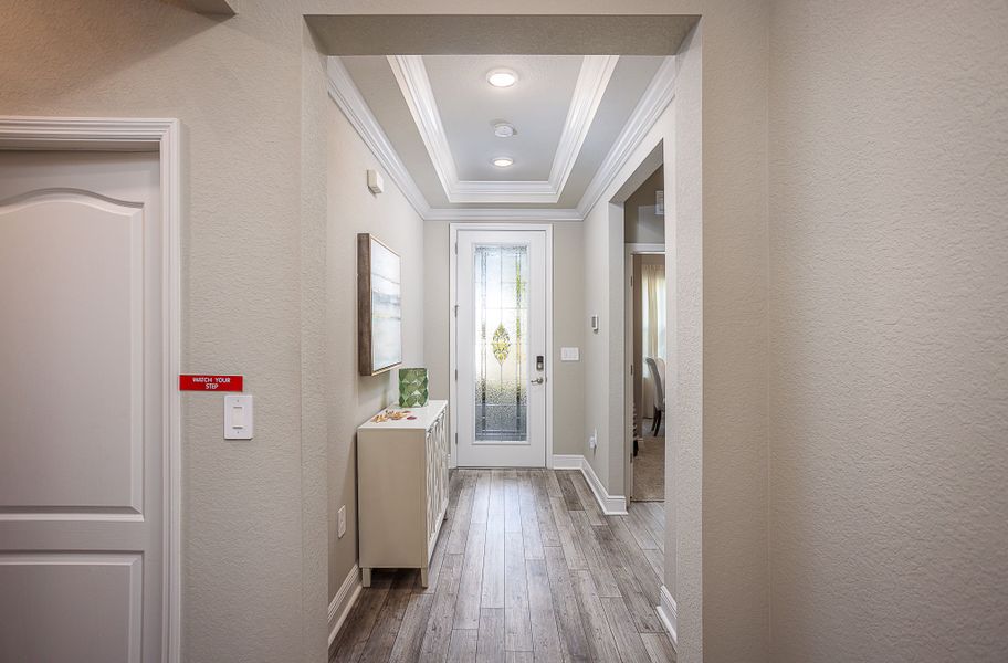 Furnished interior view inside a new home in Oakstone Farms, Leesburg (Image 39).