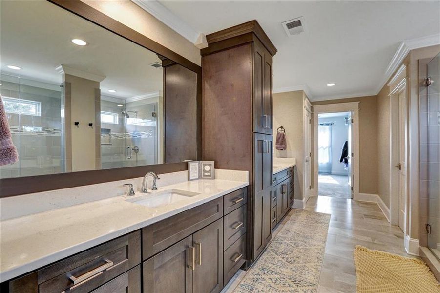 Furnished interior view inside a new home in , Buford (Image 12). Furnished interior view inside a new home in , Buford (Image 12).