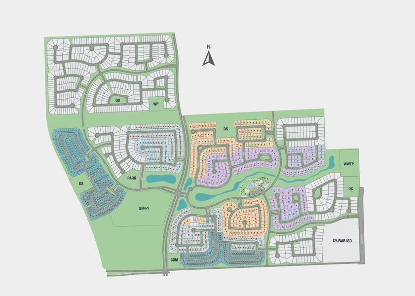 Avalon at Cypress Sitemap