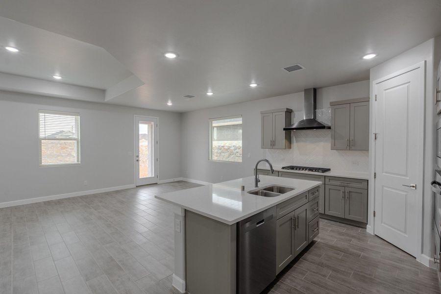 Furnished interior view inside a new home in Summer Sky North, El Paso (Image 7).