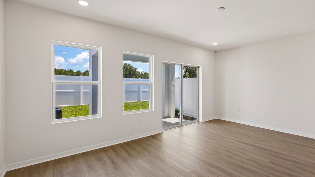 Furnished interior view inside a new home in Twin Oaks, Zephyrhills (Image 11).