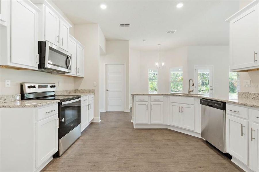 Furnished interior view inside a new home in , Palm Coast (Image 6).