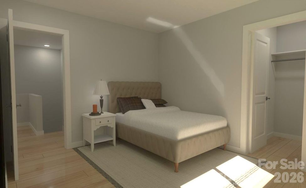 Furnished interior view inside a new home in , Hickory (Image 6).