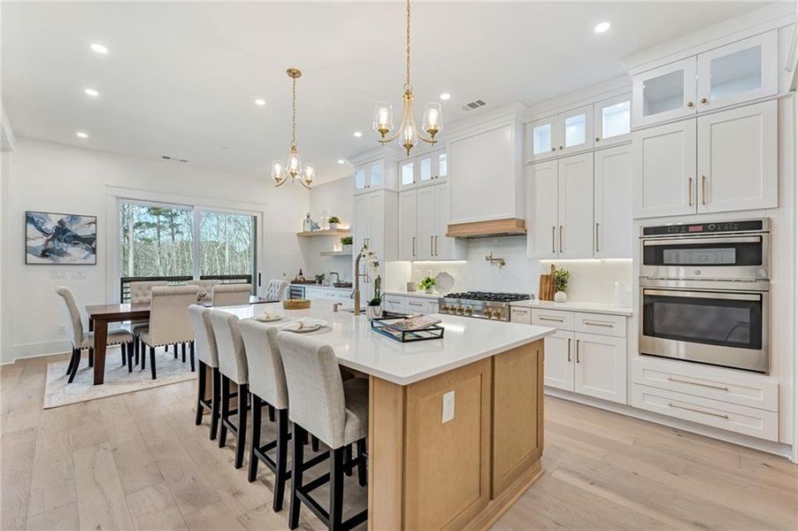 Furnished interior view inside a new home in , Cumming (Image 15).