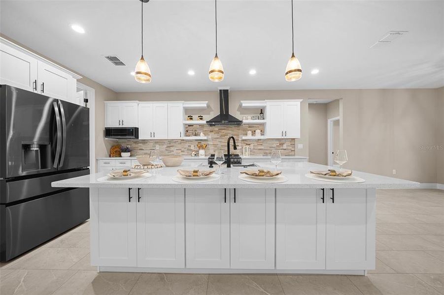 Furnished interior view inside a new home in , Ocala (Image 6).