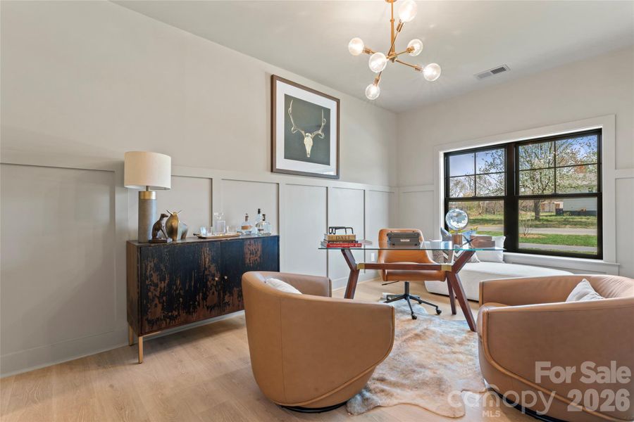 Furnished interior view inside a new home in , Huntersville (Image 7).