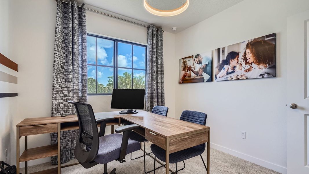 Furnished interior view inside a new home in Ashwood Cove, Lake Worth (Image 32).