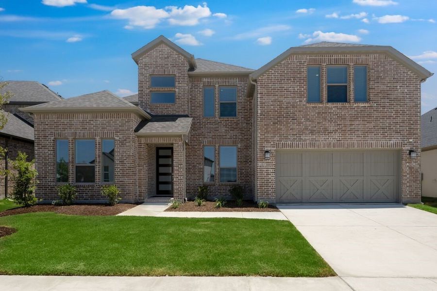 Representative exterior photo of a completed home built from the Peridot by Taylor Morrison in The Ranch at Uptown Celina, Celina, TX (Image 21).