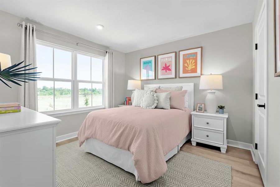 Representative furnished interior of a home built from the Geneva by Ryan Homes in Sea Trail, Sunset Beach (Image 23).