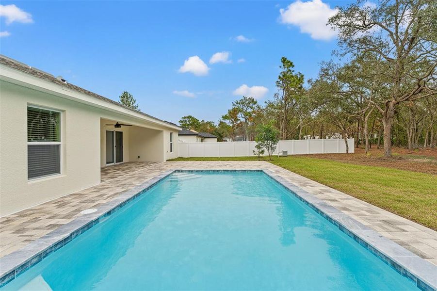 Exterior details and patio area of a home in , Brooksville (Image 3). Exterior details and patio area of a home in , Brooksville (Image 3).