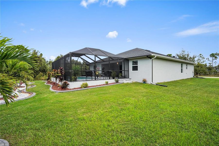 Exterior details and patio area of a home in , Port Charlotte (Image 29). Exterior details and patio area of a home in , Port Charlotte (Image 29).