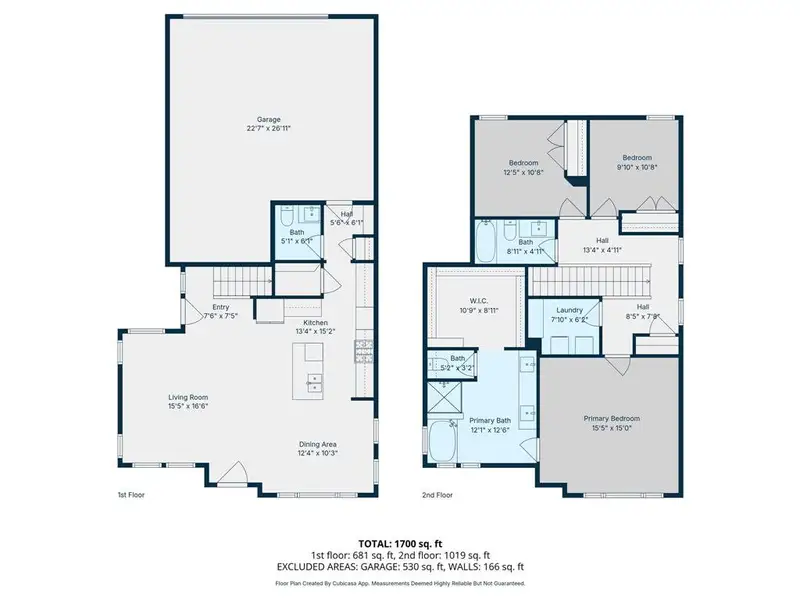 2D floor plan layout of this home in , Arlington, TX (Image 5).