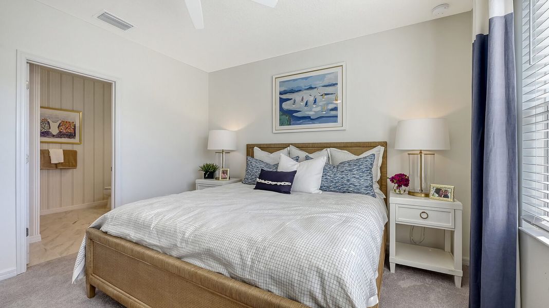 Representative furnished interior of a home built from the Avery by Neal Communities in Grand Park, Sarasota (Image 40).