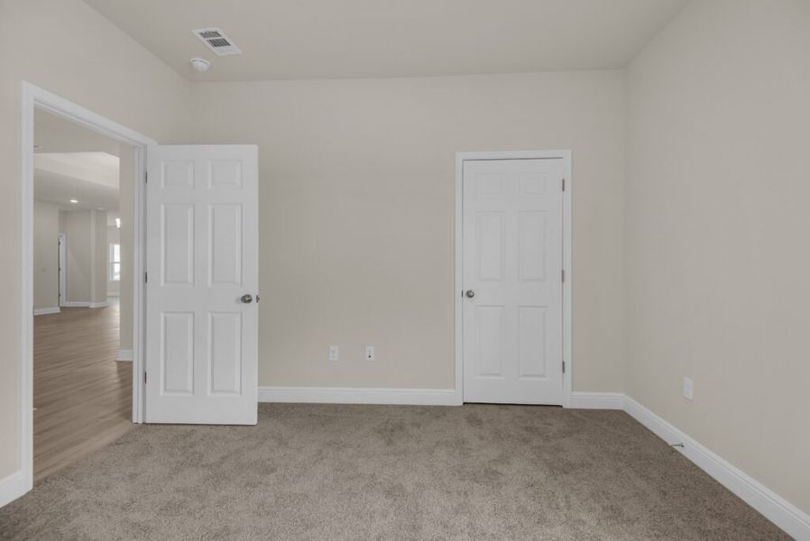 Representative unfurnished interior of a home built from the Osprey by Holiday Builders in Yellow River Ranch, Milton (Image 13). Representative unfurnished interior of a home built from the Osprey by Holiday Builders in Yellow River Ranch, Milton (Image 13).