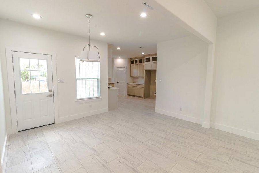 Spacious, unfurnished interior of a new home in , Godley (Image 10). Spacious, unfurnished interior of a new home in , Godley (Image 10).