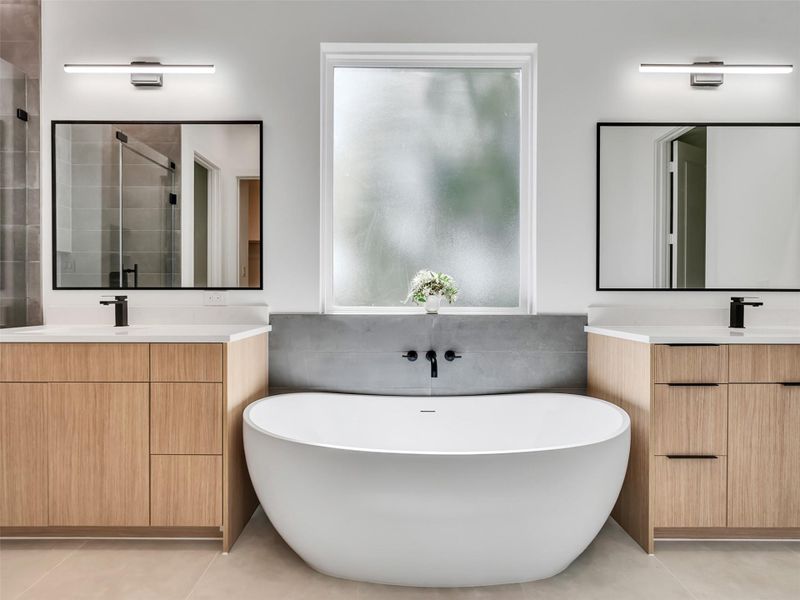 Furnished interior view inside a new home in , Houston (Image 11).