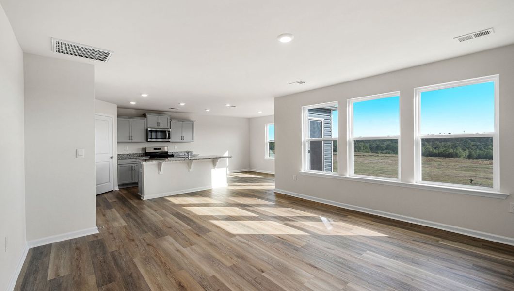 Spacious, unfurnished interior of a new home in Durbin Meadows, Fountain Inn (Image 16). Spacious, unfurnished interior of a new home in Durbin Meadows, Fountain Inn (Image 16).