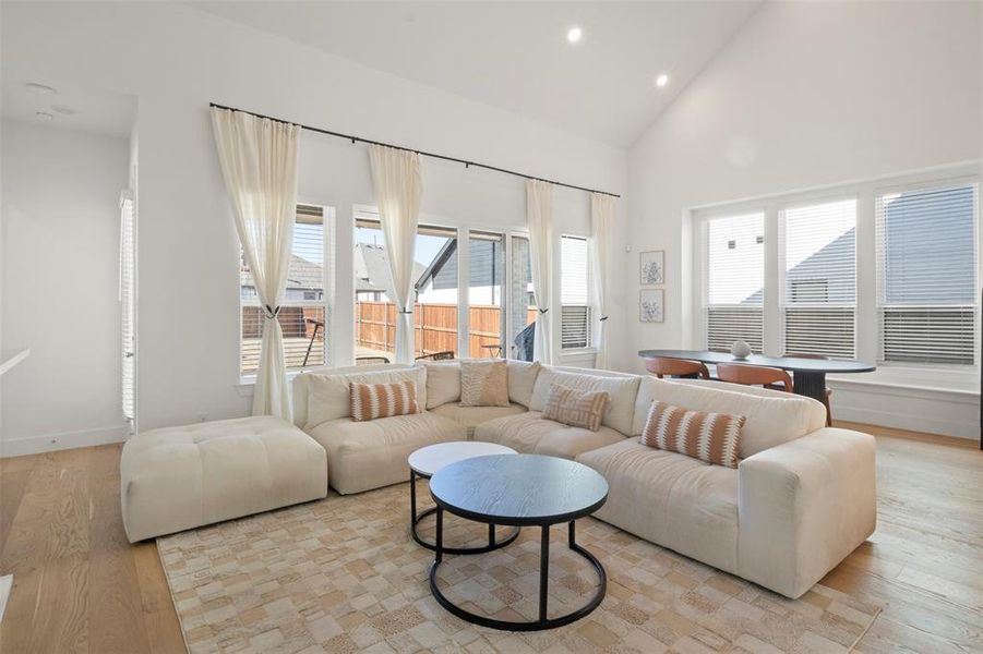 Furnished interior view inside a new home in , Aubrey (Image 32). Furnished interior view inside a new home in , Aubrey (Image 32).