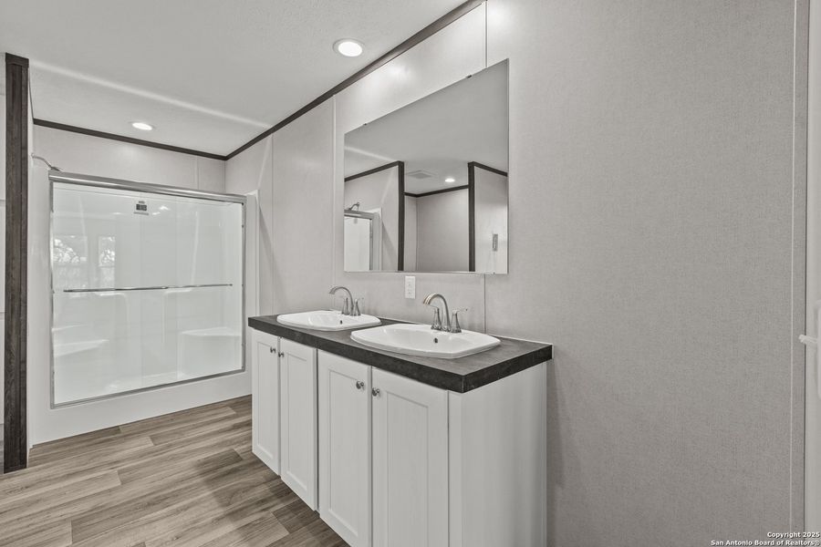 Furnished interior view inside a new home in , Somerset (Image 10).